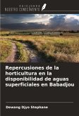 Repercusiones de la horticultura en la disponibilidad de aguas superficiales en Babadjou