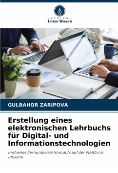 Cover Erstellung eines elektronischen Lehrbuchs für Digital- und Informationstechnologien