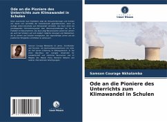 Ode an die Pioniere des Unterrichts zum Klimawandel in Schulen - Nkhalamba, Samson Courage