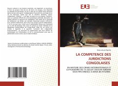 LA COMPETENCE DES JURIDICTIONS CONGOLAISES - Lukusa Ngindu, Samy