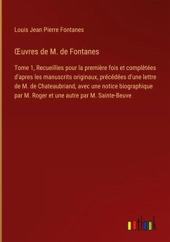 ¿uvres de M. de Fontanes - Fontanes, Louis Jean Pierre