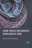 Kismi Türevli Diferansiyel Denklemlere Giris