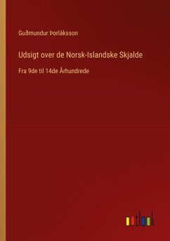 Cover Udsigt over de Norsk-Islandske Skjalde
