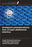 Analgesia postoperatoria tras cirugía abdominal electiva