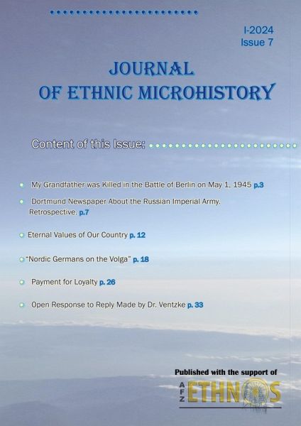 Journal of Ethnic Microhistory Journal of Ethnic Microhistory