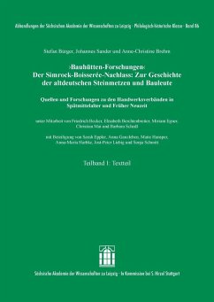 Cover 'Bauhütten-Forschungen'. Der Simrock-Boisserée-Nachlass (eBook, PDF)