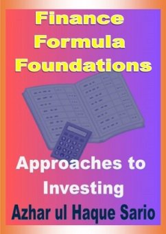 Cover Finance Formula Foundations: Approaches to Investing