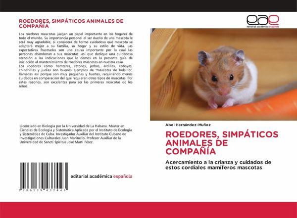 ROEDORES, SIMPÁTICOS ANIMALES DE COMPAÑÍA
