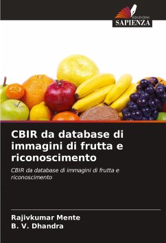 Cover CBIR da database di immagini di frutta e riconoscimento