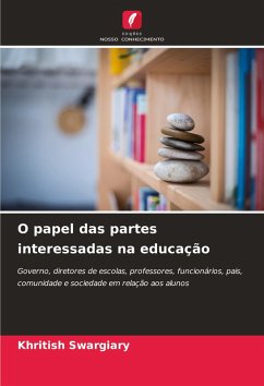 Cover O papel das partes interessadas na educação