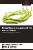 Irrigation management for meter beans