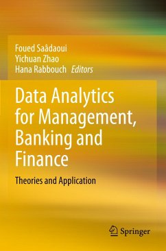 Cover Data Analytics for Management, Banking and Finance