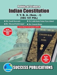 Indian Constitution(F.Y.B.A,Sem.-I) SPPU-Text(English) - Sunil Kawade, Lodhi kaniz Fat. . .