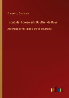 I conti del Forese ed i Gouffier de Boysì