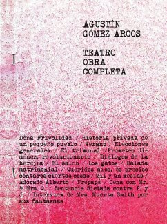 Cover Teatro. Obra completa