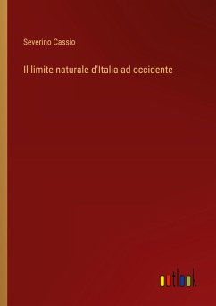 Il limite naturale d'Italia ad occidente