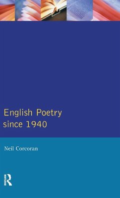 Cover English Poetry Since 1940