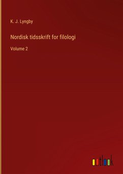 Nordisk tidsskrift for filologi