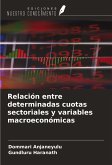 Relación entre determinadas cuotas sectoriales y variables macroeconómicas Relación entre determinadas cuotas sectoriales y variables macroeconómicas