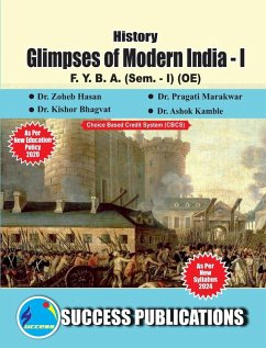 Glimpses of Modern India - I(F.Y.B.A,Sem.-I) SPPU-Text(English) - Zoheb Hasan, Pragati Balajira. . .