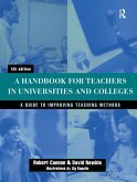 Handbook for Teachers in Universities and Colleges Handbook for Teachers in Universities and Colleges