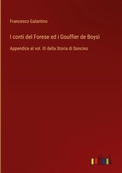 I conti del Forese ed i Gouffier de Boysì