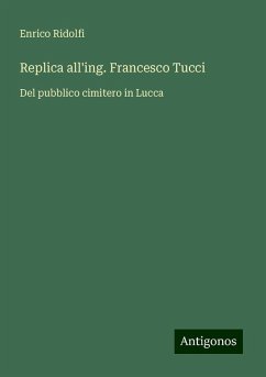 Replica all'ing. Francesco Tucci - Ridolfi, Enrico