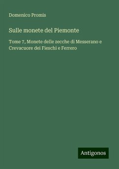 Sulle monete del Piemonte - Promis, Domenico