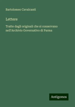 Lettere - Cavalcanti, Bartolomeo