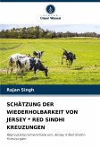 SCHÄTZUNG DER WIEDERHOLBARKEIT VON JERSEY * RED SINDHI KREUZUNGEN