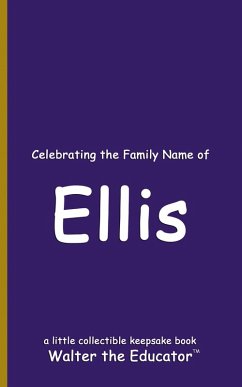 Cover Celebrating the Family Name of Ellis