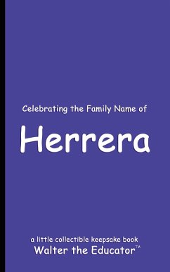 Cover Celebrating the Family Name of Herrera