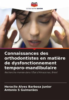 Cover Connaissances des orthodontistes en matière de dysfonctionnement temporo-mandibulaire