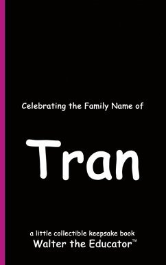 Cover Celebrating the Family Name of Tran