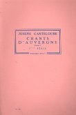 Chants d'Auvergne vol.3 (serie 5) pour chant et orchestre, partition Chants d'Auvergne vol.3 (serie 5) pour chant et orchestre, partition