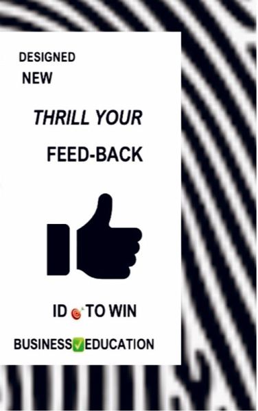 THRILL YOUR FEED-BACK THRILL YOUR FEED-BACK