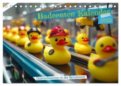 Badeenten Kalender - Quietscheenten in der Berufswelt (Tischkalender 2025 DIN A5 quer), CALVENDO Monatskalender - Calvendo;- Fotografie, MB