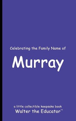 Cover Celebrating the Family Name of Murray