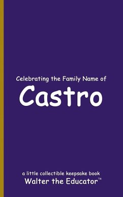 Cover Celebrating the Family Name of Castro