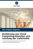 Einführung von Cloud Computing-Diensten und Leistung der Lieferkette