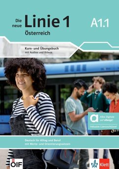 Die neue Linie 1 Österreich A1.1 - Hybride Ausgabe allango. Kurs- und Übungsbuch - Doubek, Margit;Harst, Eva;Hoffmann, Ludwig