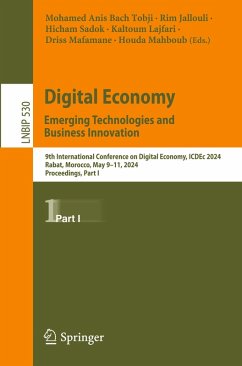 Cover Digital Economy. Emerging Technologies and Business Innovation