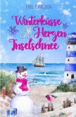 Winterküsse und zwei Herzen im Inselschnee Winterküsse und zwei Herzen im Inselschnee