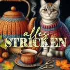 Alles stricken Malbuch für Erwachsene