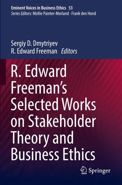 Cover R. Edward Freeman's Selected Works on Stakeholder Theory and Business Ethics