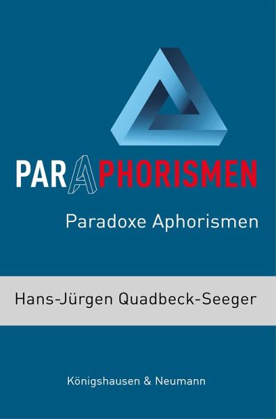 Paraphorismen (eBook, PDF)
