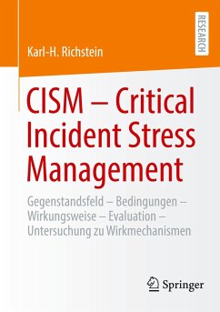 Cover CISM - Critical Incident Stress Management