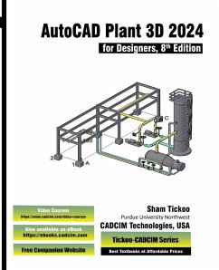 Cover AutoCAD Plant 3D 2024 for Designers, 8th Edition