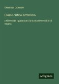 Esame critico-letterario Esame critico-letterario