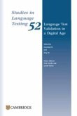 Language Test Validation in a Digital Age Paperback